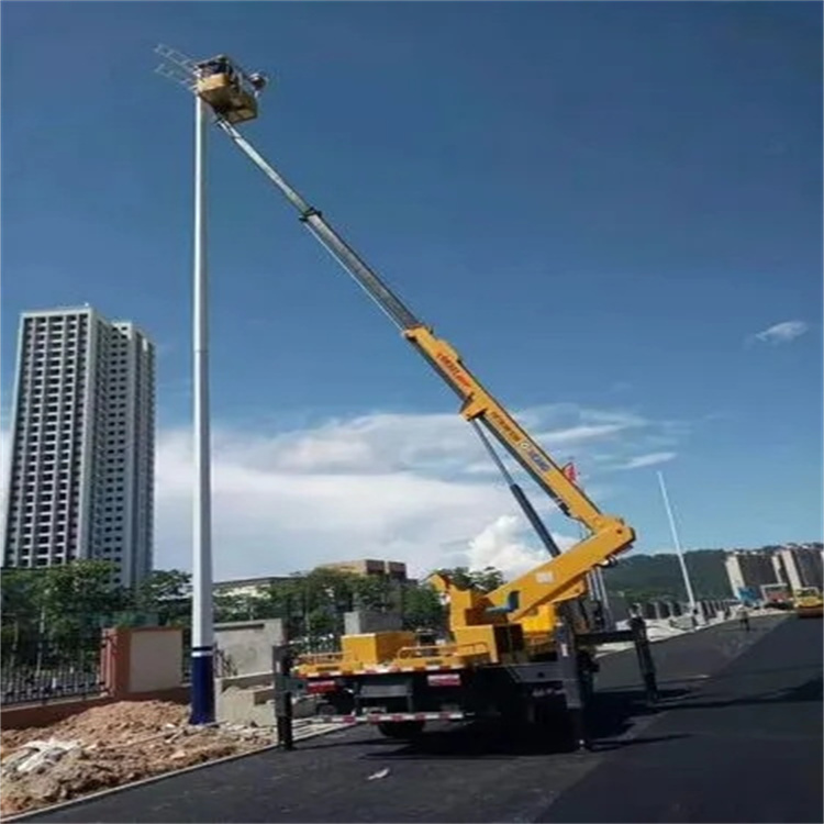 舒城县维修路灯的曲臂升降车出租