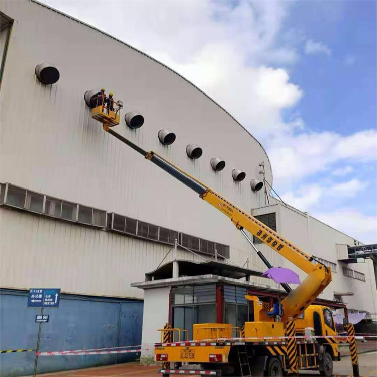 舒城县高空作业车出租服务：专业广告牌安装解决方案